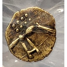 INDIA 1680 - 1730 . ONE 1 FANAM . GOLD COIN
